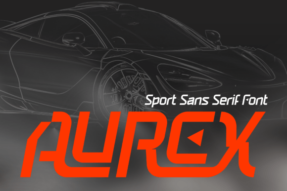 Aurex: A Bold Display Font for Confident Brand Identities