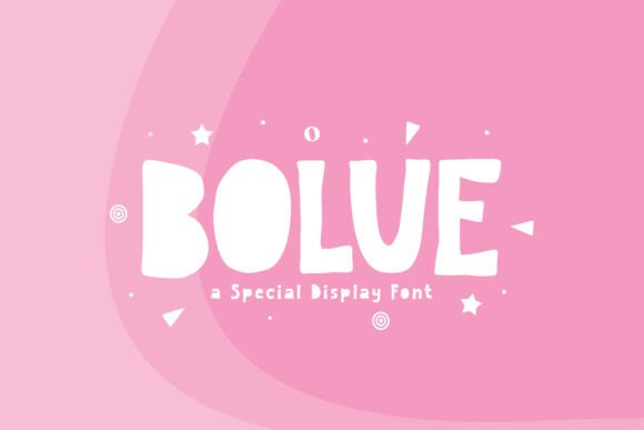 Bolue Display Font for Small Business Branding
