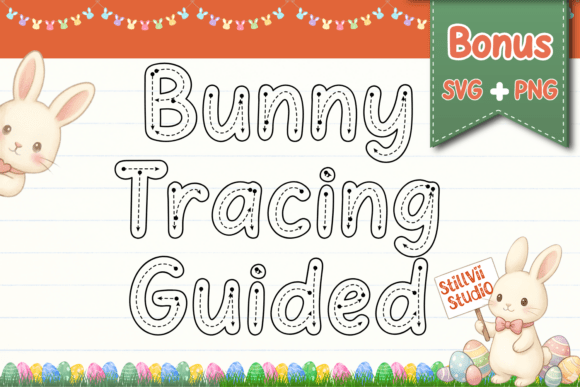 Bunny Tracing Guided: A Friendly, Polished Display Font for Small Brands