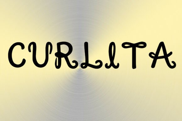 Curlita: A Playful Handwritten Display Font for Editorial Charm