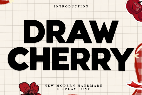 Draw Cherry: A Playful Yet Polished Display Font