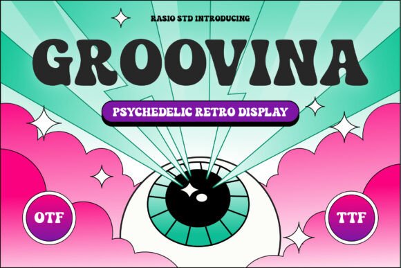 Groovina: A Bold Display Font That Makes Your Brand Unforgettable