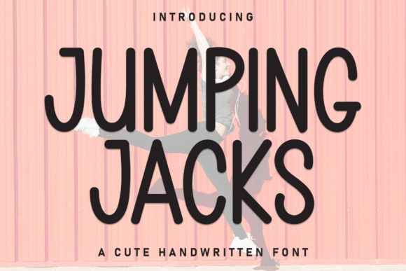 Jumping Jacks: A Playful Display Font for Digital Branding