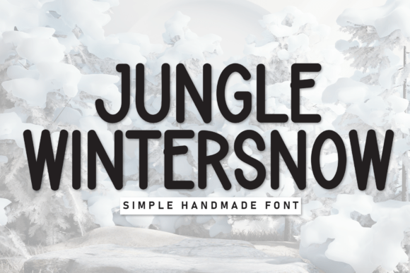 Jungle Wintersnow: A Playful Display Font That Fits Real Campaign Moments
