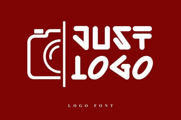 Just Logo: A Futuristic Display Font for Bold Brand Identities