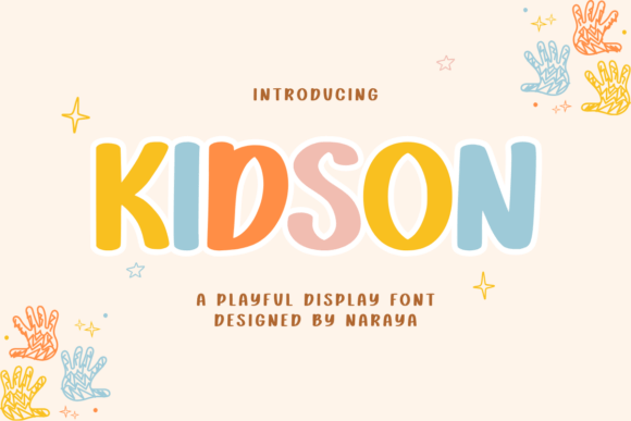 Kidson: A Playful Display Font That Makes Your Brand Feel Warm and Human