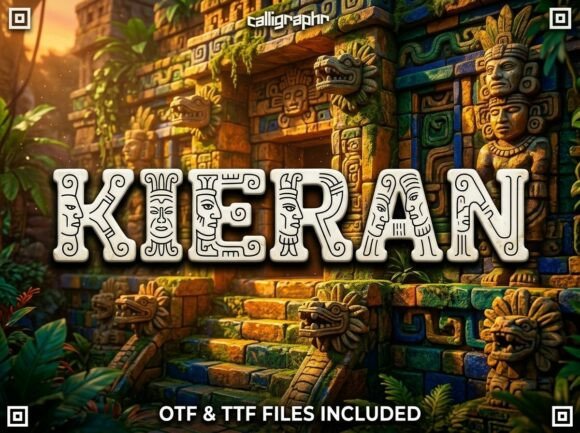 Kieran: A Bold Display Font for Scroll-Stopping Campaigns