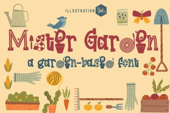 Mister Garden: A Display Font That Grows Your Brand Identity