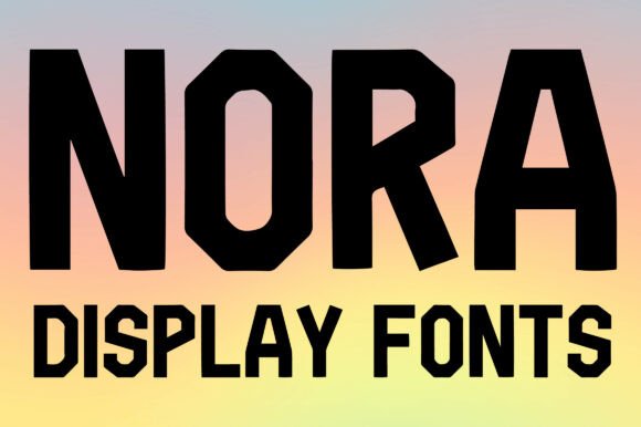 Nora: A Bold Display Font That Commands Attention Online