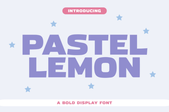 Pastel Lemon: A Display Typeface That Lifts Brand Identity