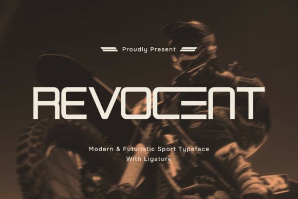 Revocent: A Futuristic Display Font for Standout Branding