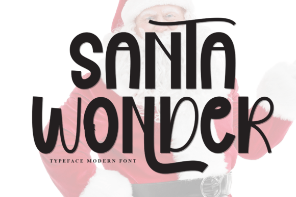 Santa Wonder: A Friendly Display Font That Lifts Your Brand