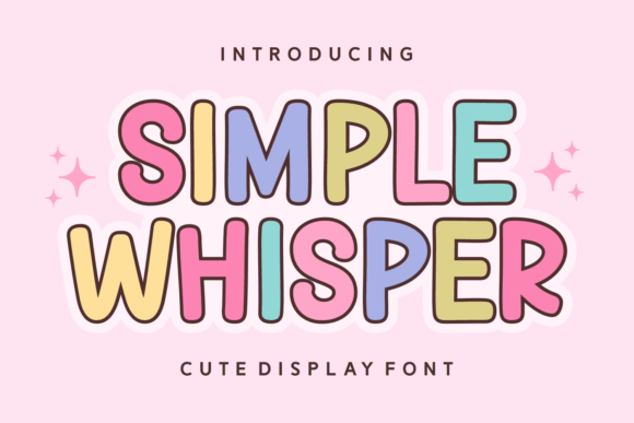 Simple Whisper: A Display Font That Makes Your Headlines Feel Human