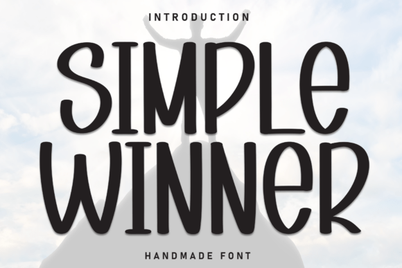 Simple Winner: A Whimsical Display Font for Handmade Charm