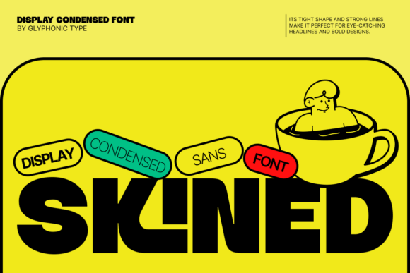 Skined: A Display Font That Commands Attention—Thoughtfully