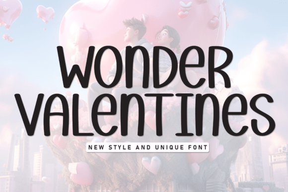 Wonder Valentines: A Display Font That Makes Your Brand Feel Like Home