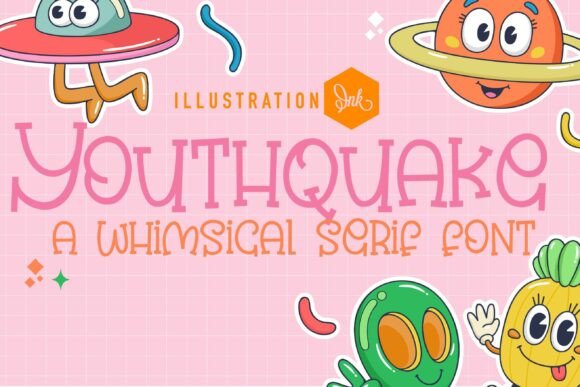 Youthquake: A Bold Display Typeface for Digital Branding